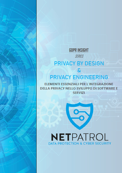 Copertina Privacy By Design & Privacy Engineering